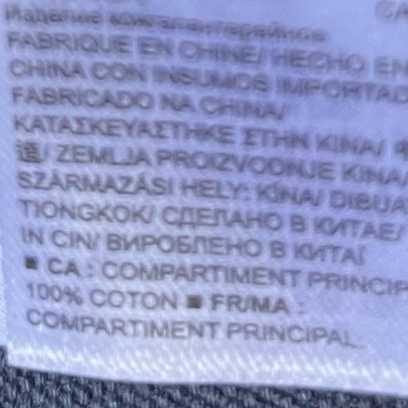 GAP tote. Navy with striped. Heavy duty. Unisex. - Picture 9 of 14